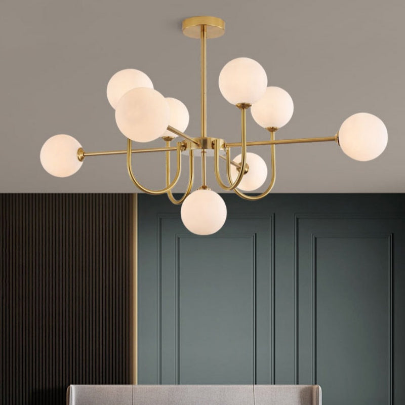 Laderenna Glass Chandelier-Moonnatur