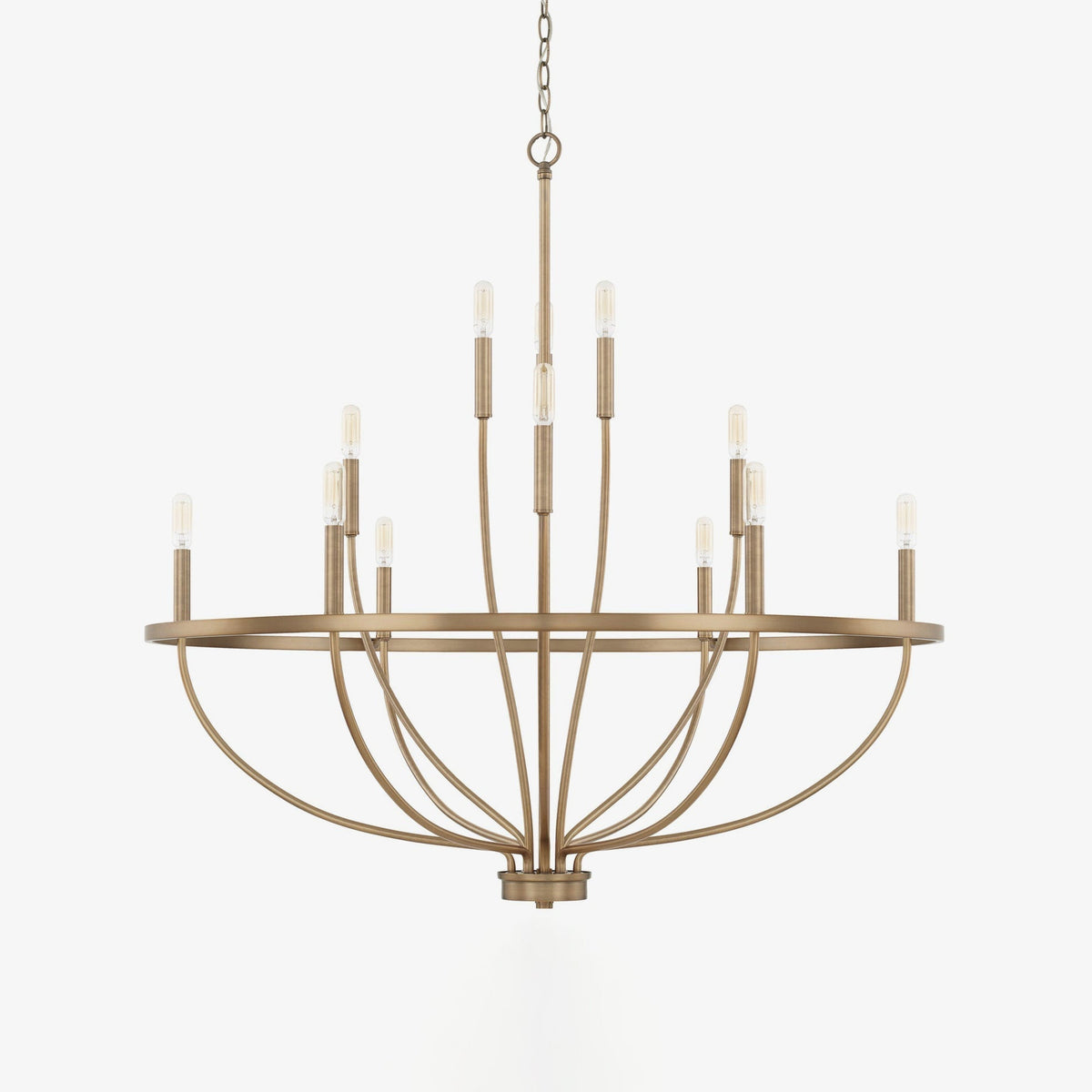 Talenara Fabric Chandelier-Moonnatur