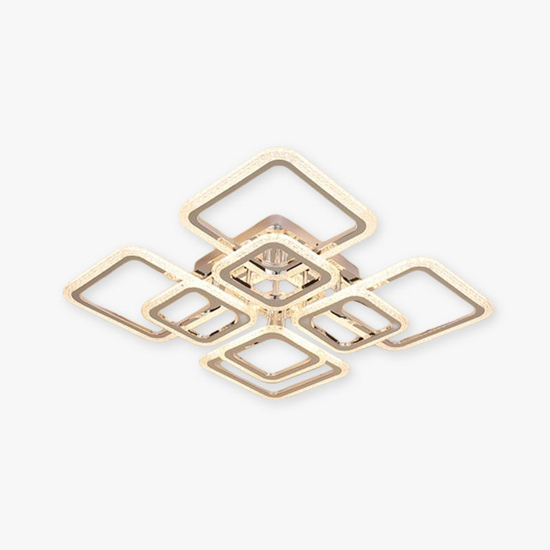 Ashenwyn Acrylic Ceiling Light-Moonnatur