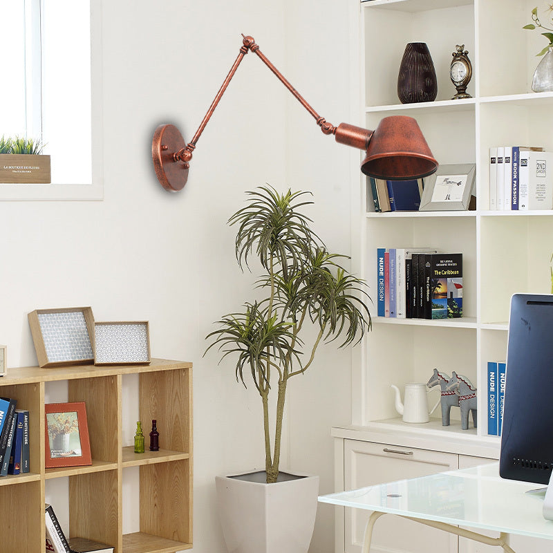 Redrenfield Metal Wall Light-Moonnatur