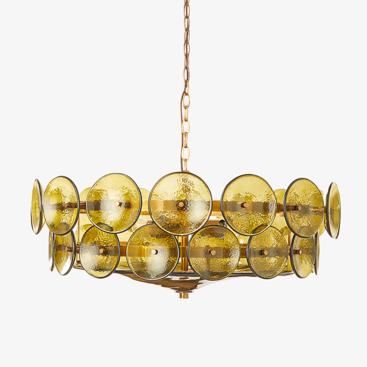Iveria Glass Chandelier-Moonnatur