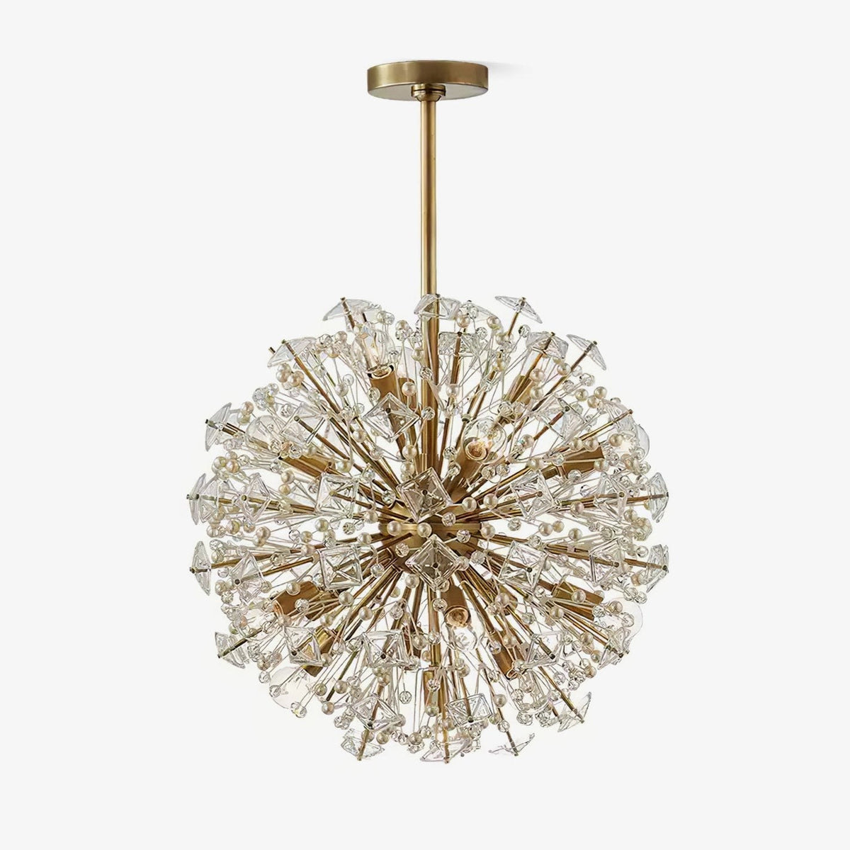 Verrenwood Glass Chandelier-Moonnatur