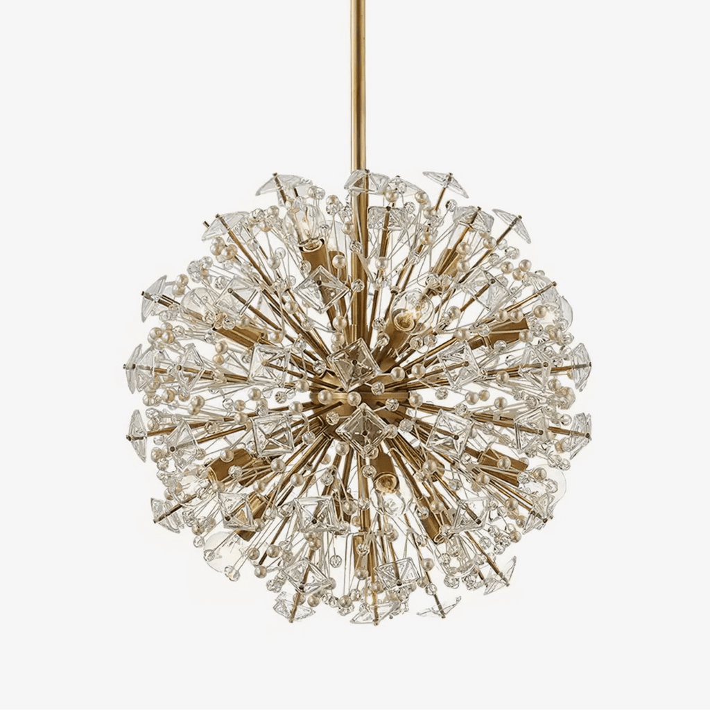 Verrenwood Glass Chandelier-Moonnatur