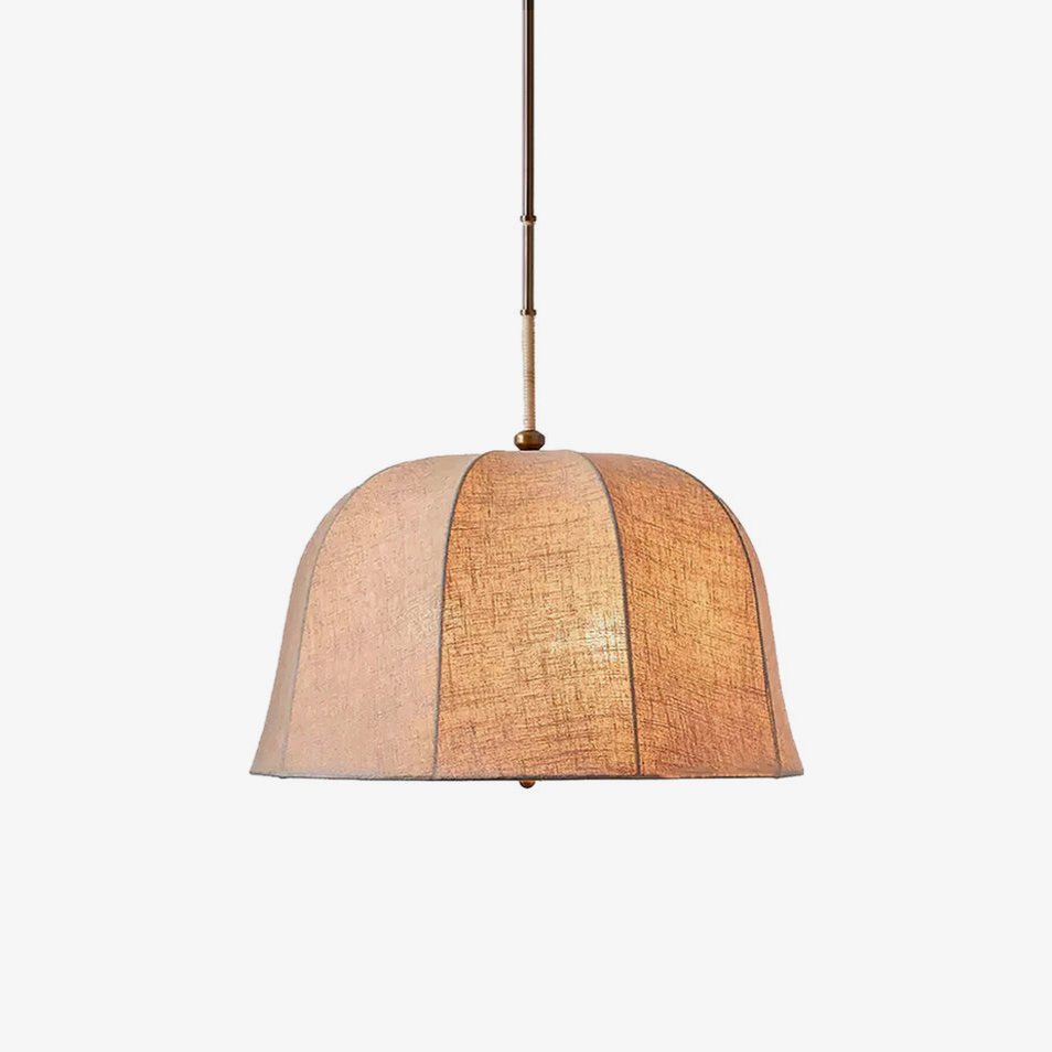 Corenhaven Linen Pendant Light-Moonnatur
