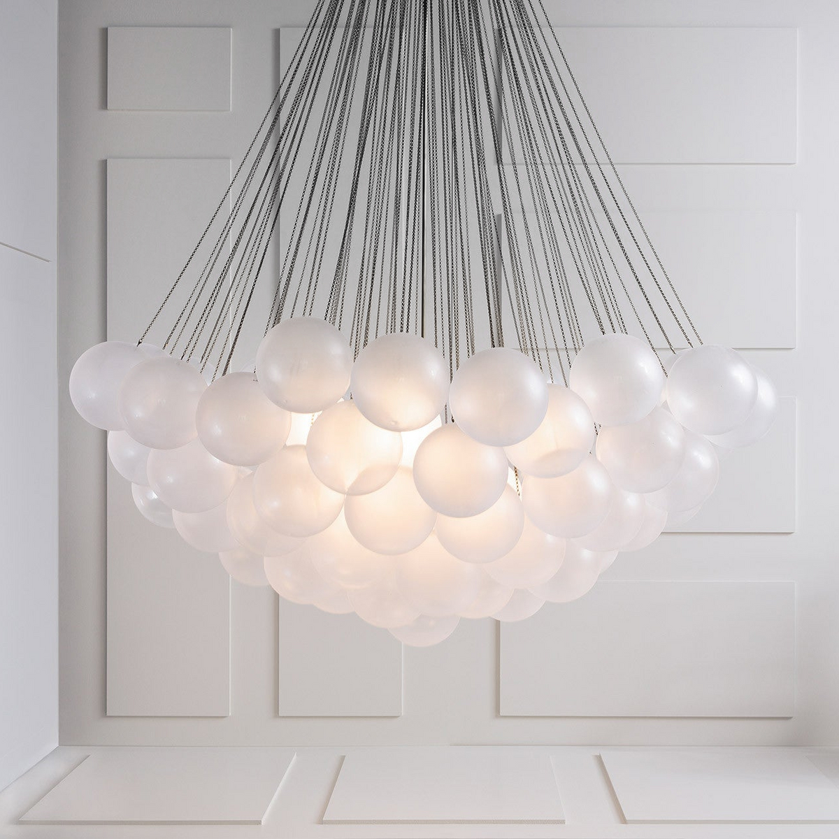 Orenmoss Glass Chandelier-Moonnatur