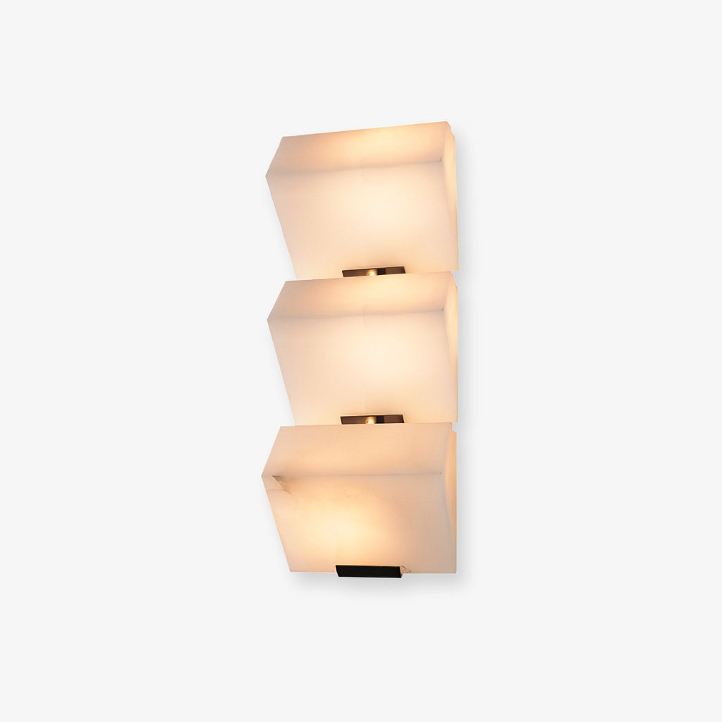 Faldenora Alabaster Wall Light-Moonnatur
