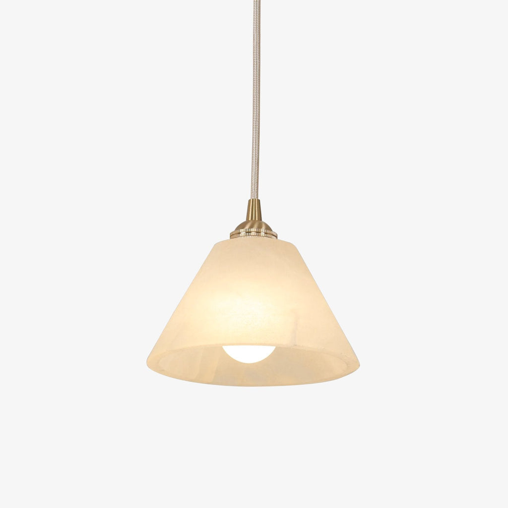 Lindenis Alabaster Pendant Light-Moonnatur