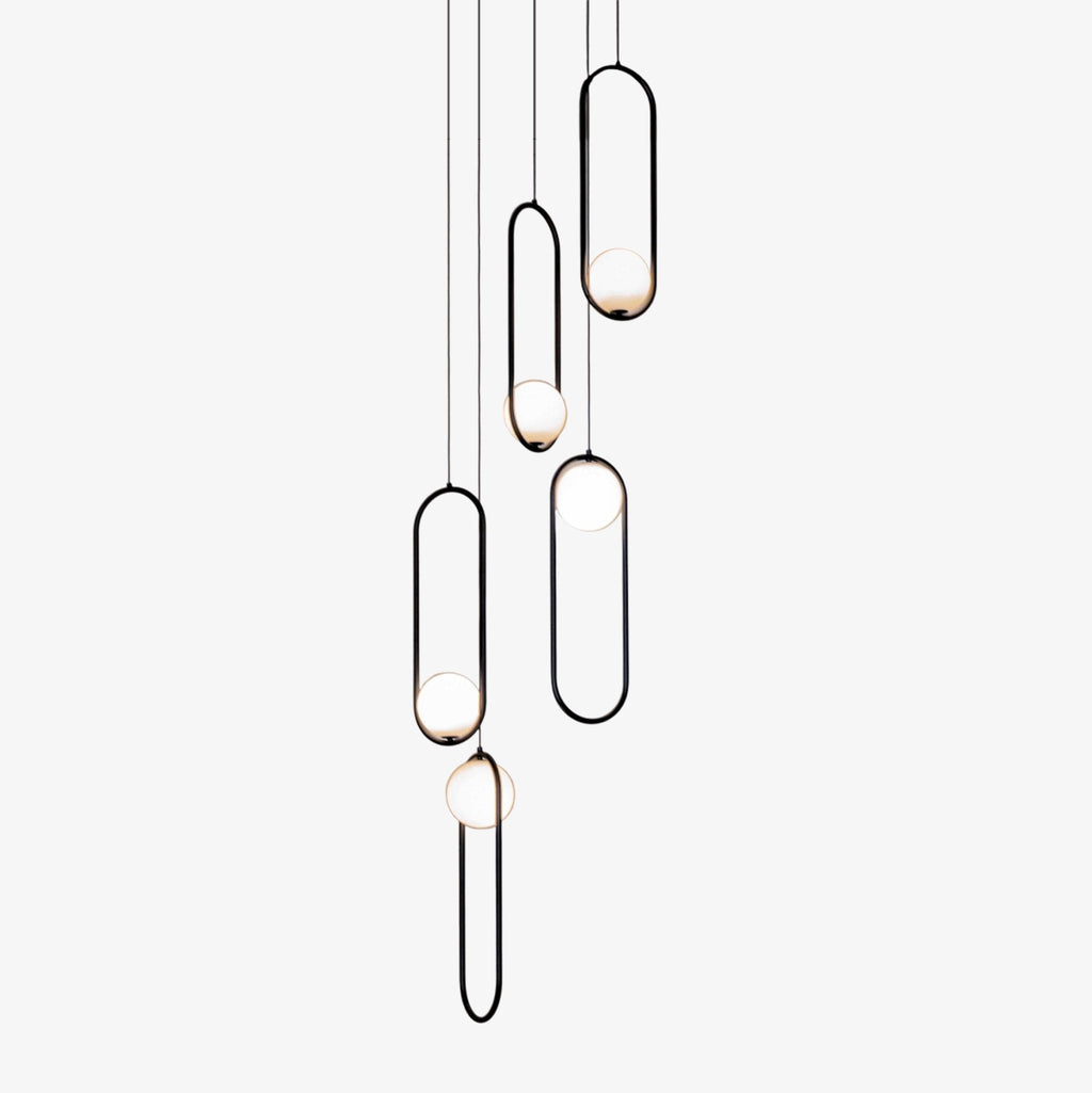 Wrenaria Glass Chandelier-Moonnatur