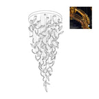 Vardenelle Glass Chandelier-Moonnatur