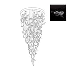 Vardenelle Glass Chandelier-Moonnatur