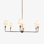 Jurelle Fabric Chandelier-Moonnatur