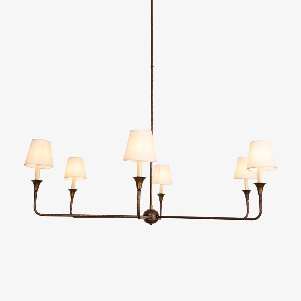 Jurelle Fabric Chandelier-Moonnatur