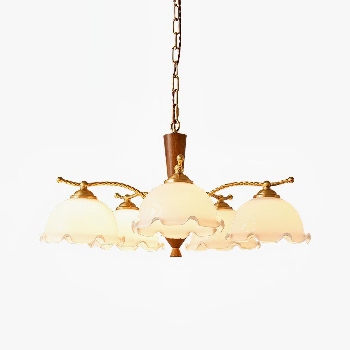Grenelara Glass Chandelier-Moonnatur