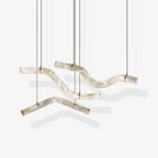 Torrenevia Alabaster Pendant Light-Moonnatur