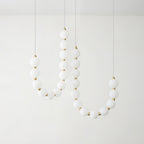 Qaline Acrylic Chandelier-Moonnatur