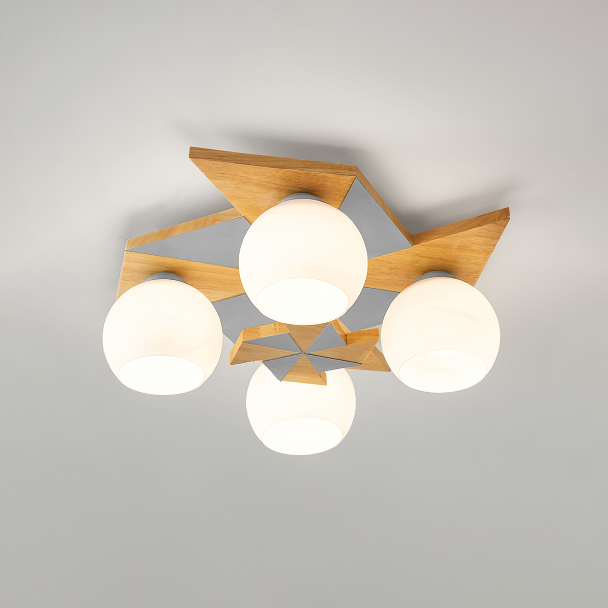 Sorrelwell Wood Ceiling Light-Moonnatur