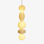 Yardenora Paper Pendant Light-Moonnatur
