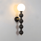 Ansellyn Glass Wall Light-Moonnatur