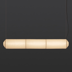 Lavinelle Mulberry Silk Pendant Light-Moonnatur