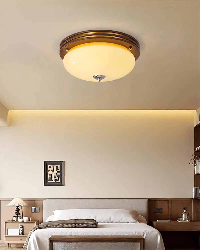 Salora Glass Ceiling Light-Moonnatur