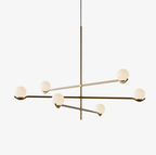Fennena Glass Pendant Light-Moonnatur