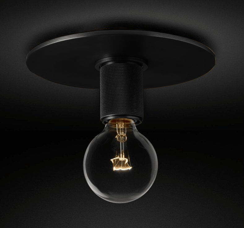 Hresora Glass Ceiling Light-Moonnatur