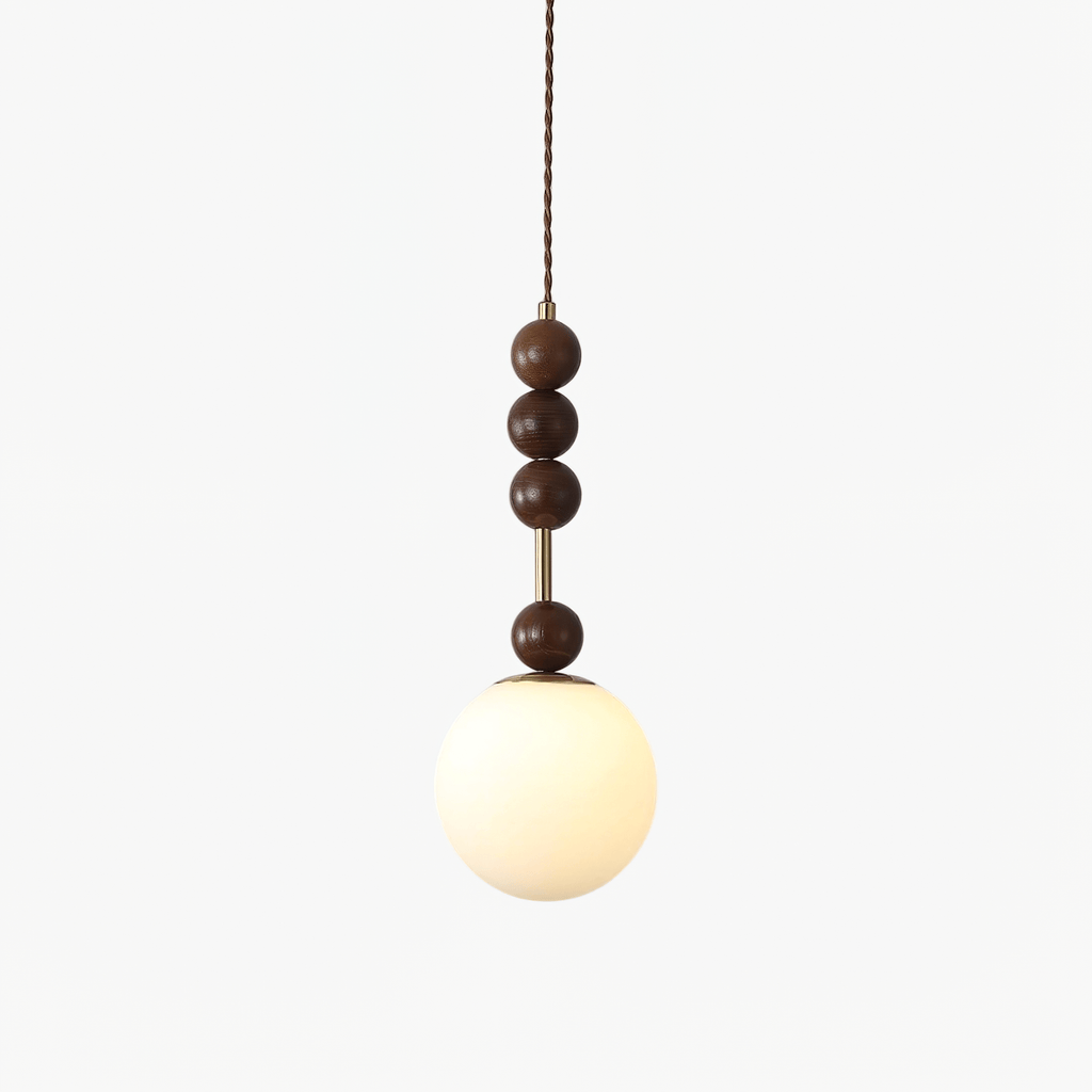 Jovelle Ash Wood Pendant Light-Moonnatur