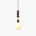 Jovelle Ash Wood Pendant Light-Moonnatur