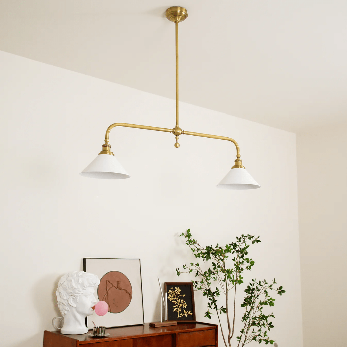 Seldenella Ceramic Pendant Light-Moonnatur