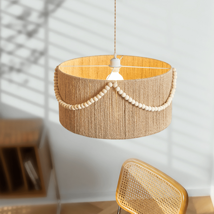 Talora Jute Pendant Lamp-Moonnatur