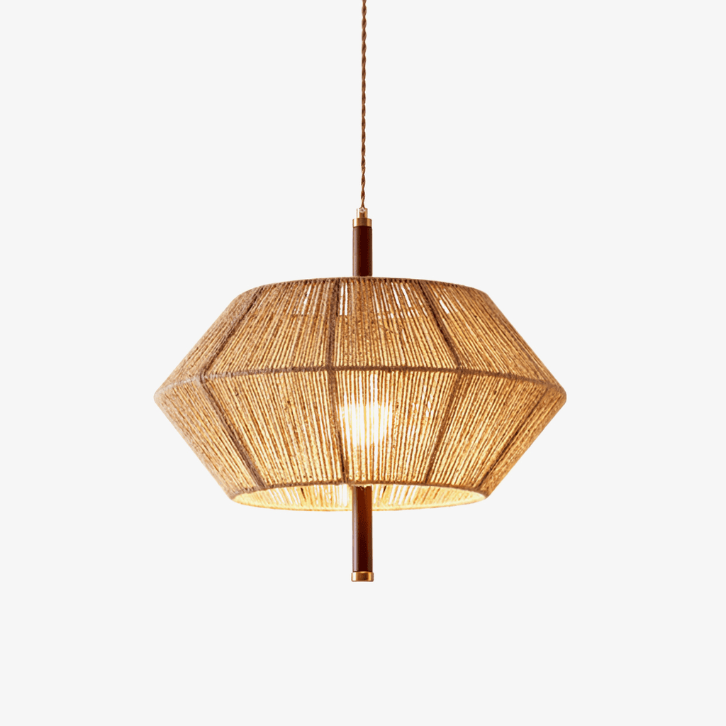 Hazelena Jute Rope Pendant Light-Moonnatur