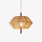 Hazelena Jute Rope Pendant Light-Moonnatur
