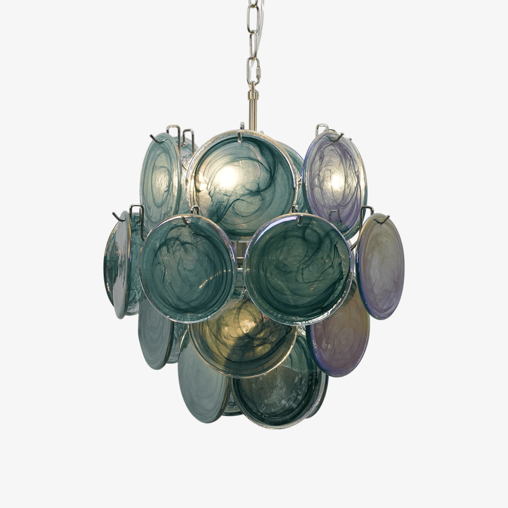Zelvencove Glass Chandelier-Moonnatur