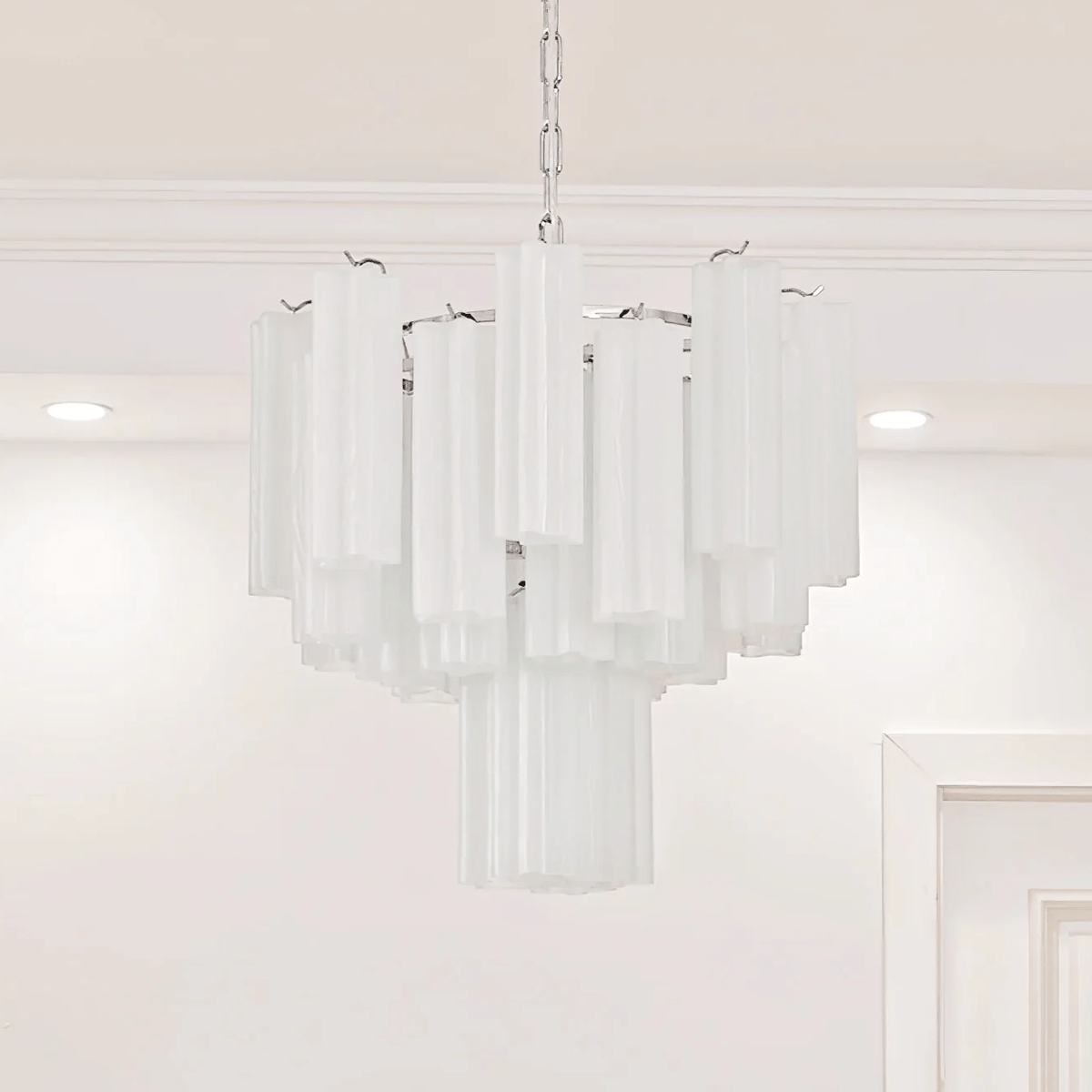 Oswenina Glass Chandelier-Moonnatur