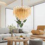 Rildenlyn Glass Chandelier-Moonnatur