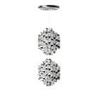 Lorrenis Acrylic Chandelier-Moonnatur