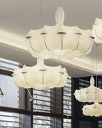 Avonenna Cocoon Silk Pendant Light-Moonnatur