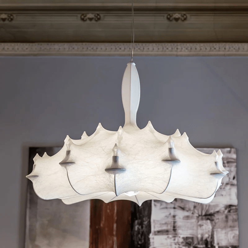 Avonenna Cocoon Silk Pendant Light-Moonnatur