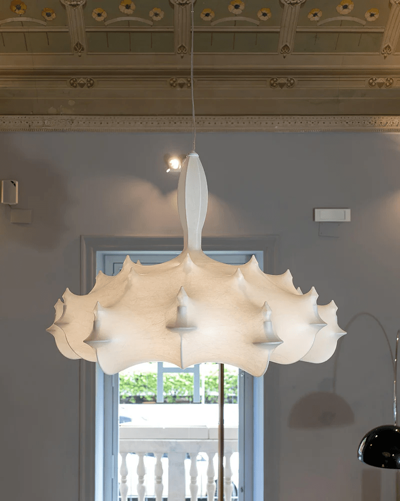 Avonenna Cocoon Silk Pendant Light-Moonnatur