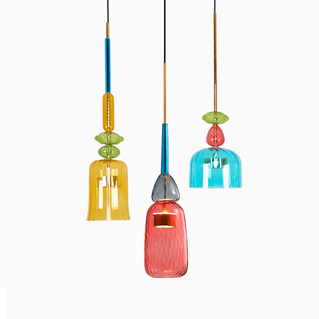 Gelmara Glass Pendant Light-Moonnatur