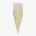 Tamelia Glass Chandelier-Moonnatur