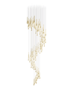 Tamelia Glass Chandelier-Moonnatur