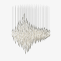 Uvelin Glass Chandelier-Moonnatur