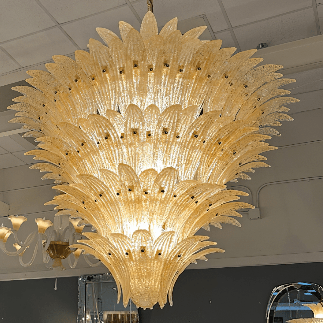 Kelavine Glass Chandelier-Moonnatur