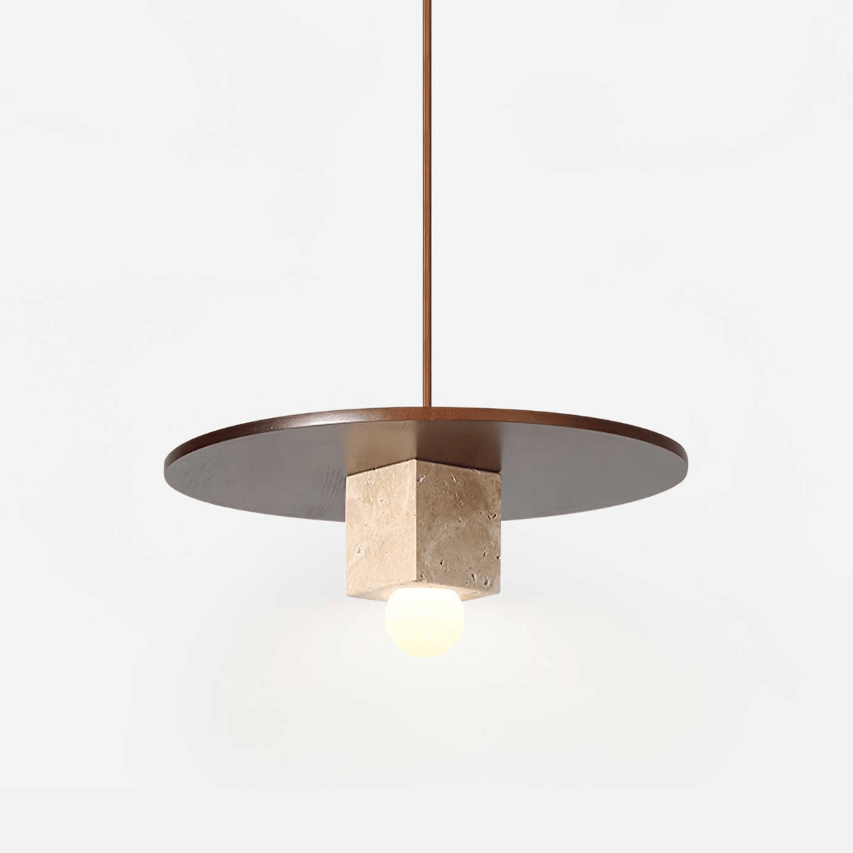 Rardenoria Travertine Pendant Light-Moonnatur