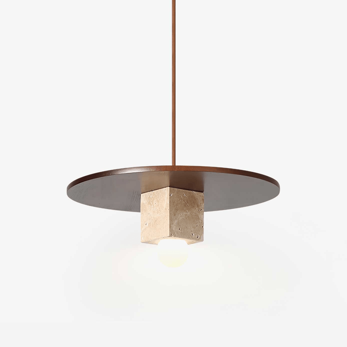 Rardenoria Travertine Pendant Light-Moonnatur