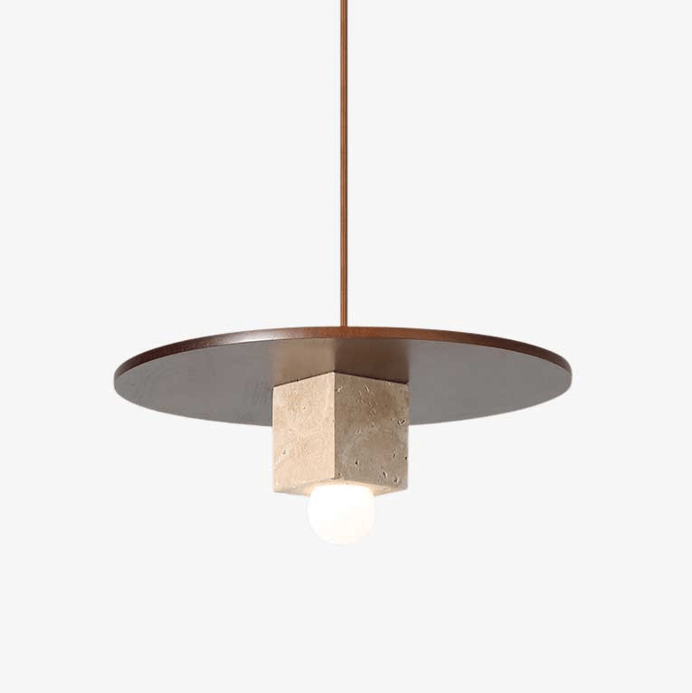 Rardenoria Travertine Pendant Light-Moonnatur