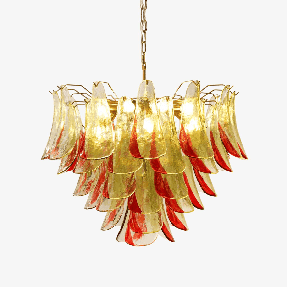 Ulenwyn Glass Chandelier-Moonnatur