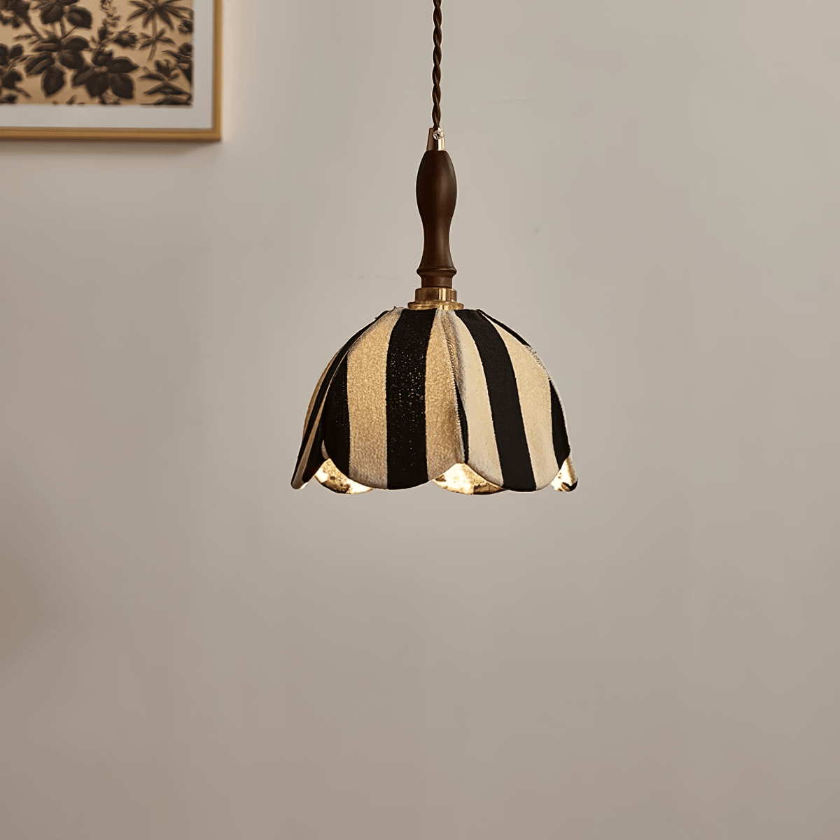 Kaeleth Fabric Pendant Light-Moonnatur