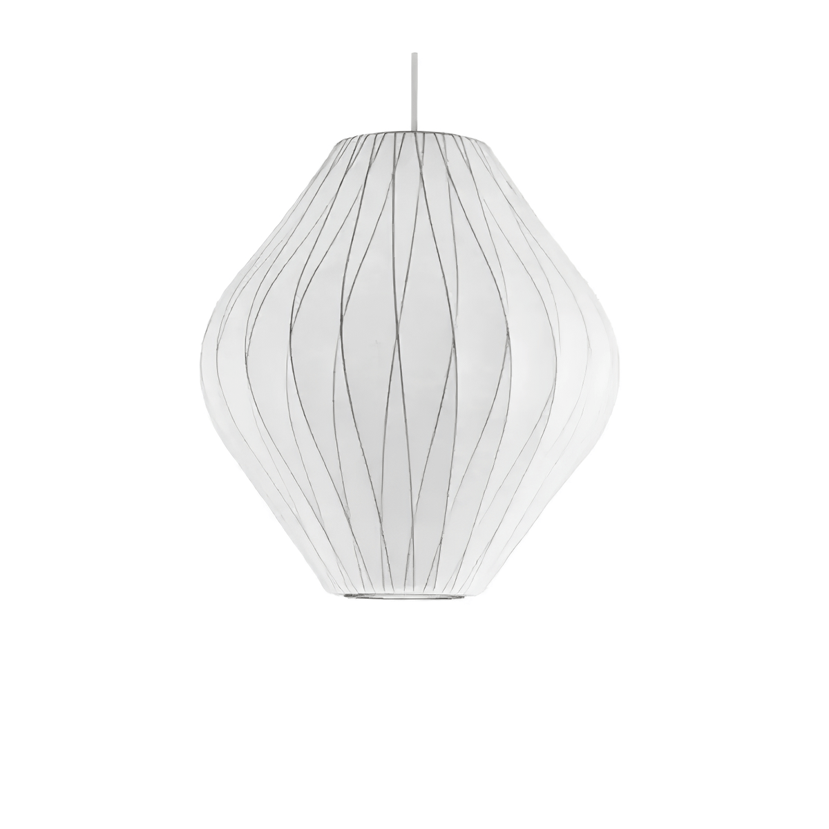 Cedrlyn Faux Silk Pendant Light-Moonnatur